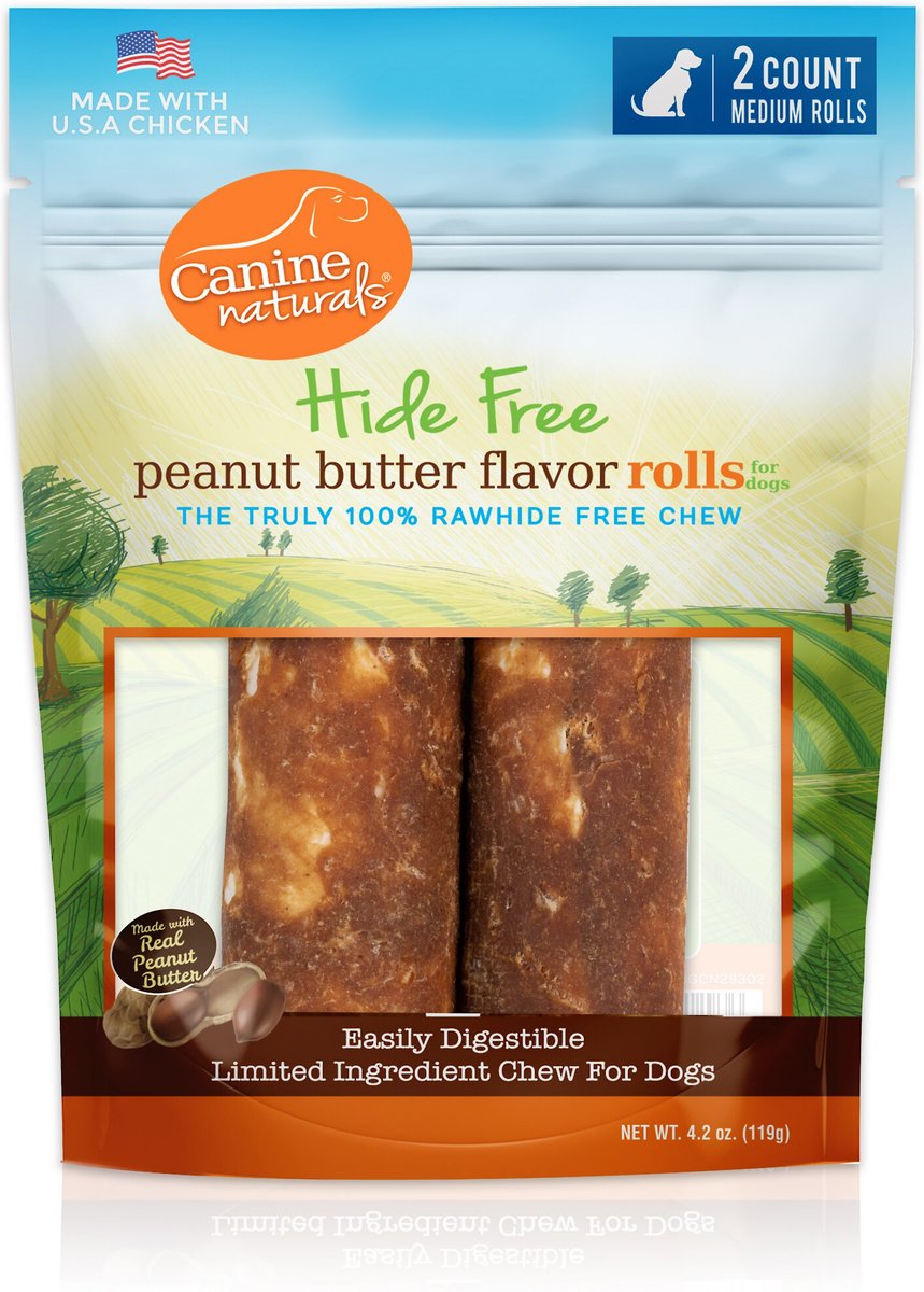 Canine Naturals 5-in Sticks Bison Dog Chew Treat