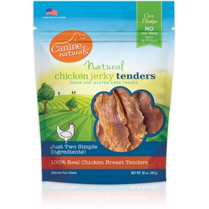 Canine Naturals Natural Chicken Jerky Tenders Dog Treats, 32-oz bag