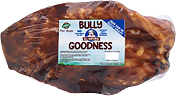 Lennox Bully Goodness Beef Ear Bully Gravy Dog Treats, 1.76-oz bag