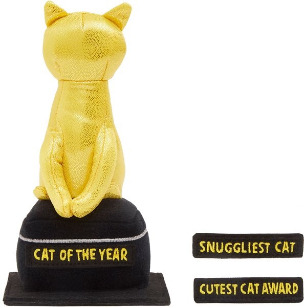 Discontinued FRISCO Zoomies & Chill Award Plush Cat Toy with Catnip