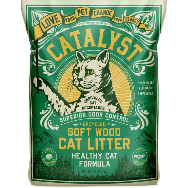 Catmate Wood Pellet Cat Litter - PetO