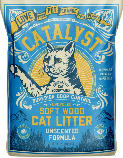 Catalyst Pet Unscented Formula Cat Litter, 20-lb bag slide 1 of 2