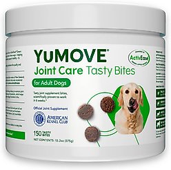 YuMOVE Joint Care Hickory Flavor Tasty Bites Dog Supplement, 150 count