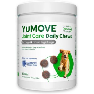 YuMOVE Joint Care Large & Giant Breed Soft Chew Dog Supplement, 60 count