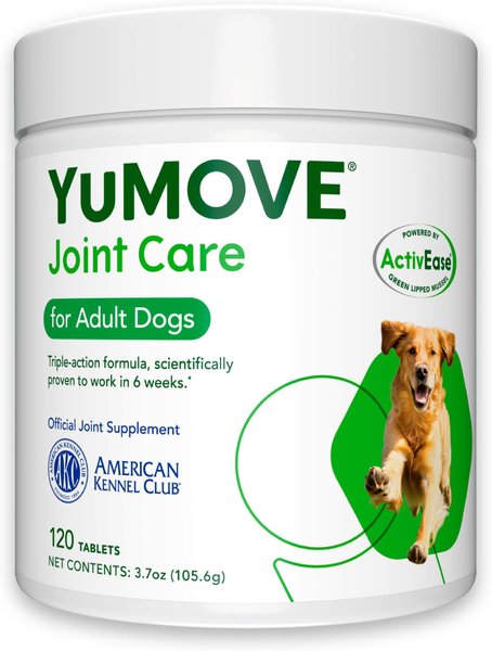 YuMOVE Joint Care Chewable Tablet Adult Dog Supplement, 120 count slide 1 of 9