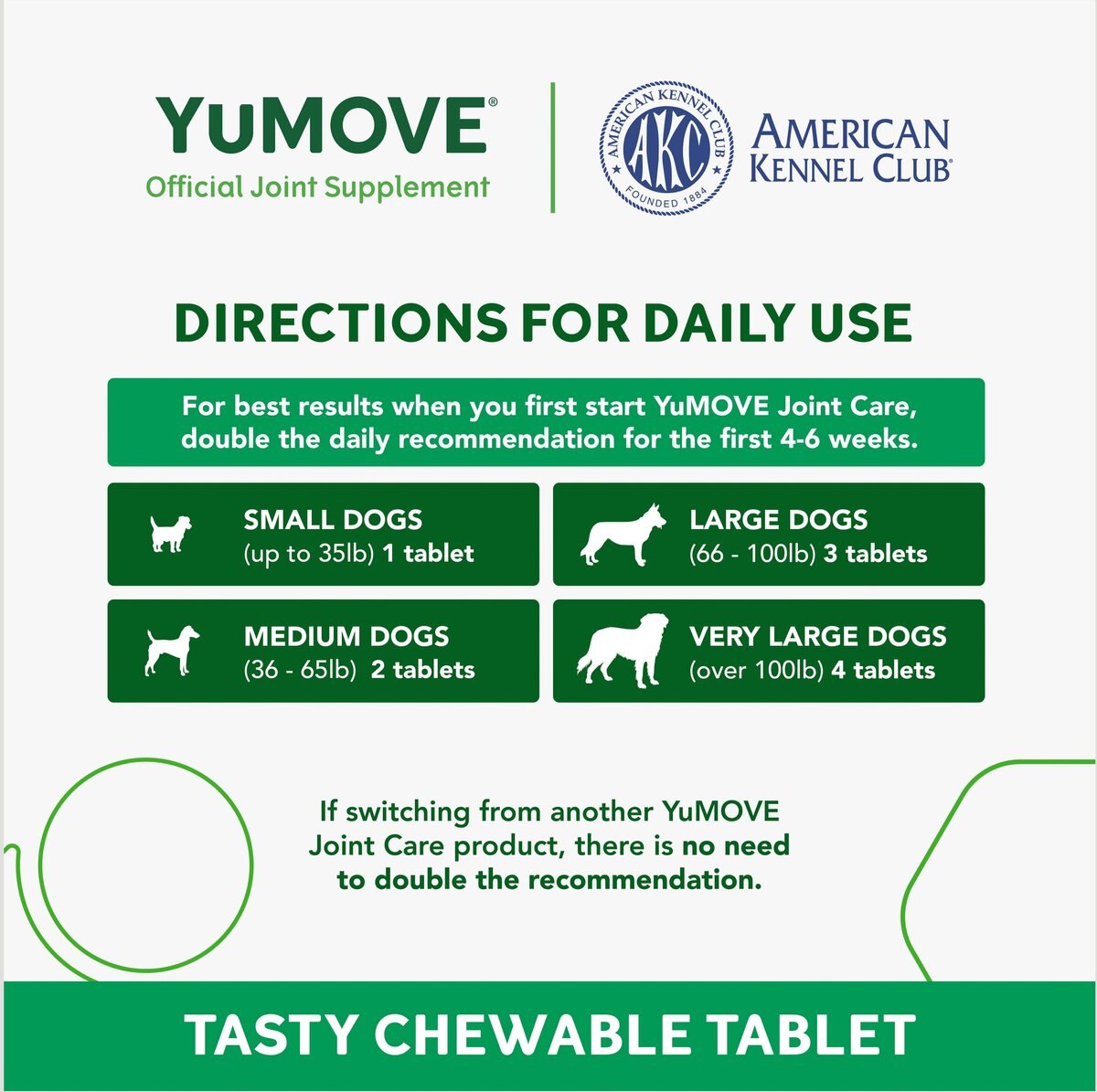 YUMOVE Joint Care Chewable Tablet Adult Dog Supplement, 300 count