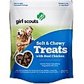Girl Scout Pet Treats Real Chicken Soft & Chewy Dog Treats, 5-oz pouch