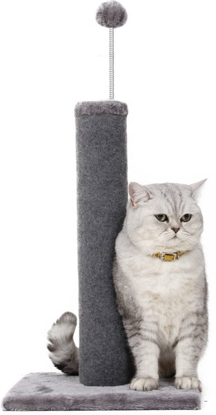 Cat Craft 20-in Carpet Cat Scratching Post, Grey slide 1 of 2