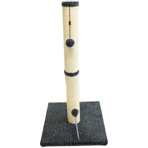 Cat Craft 30-in Sisal Cat Scratching Post, Grey