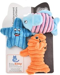 Easy Kitty Sea Critters Cat Toys, 9 count