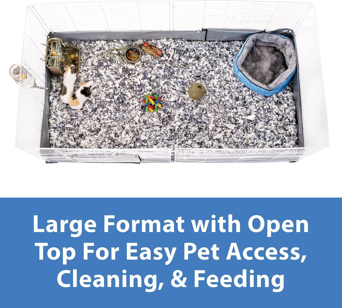 KAYTEE Open Living Small Pet Habitat, 60 x 30in