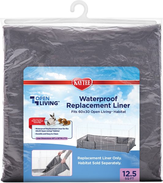 Kaytee Open Living Waterproof Small Pet Habitat Replacement Liner, 60 x 30-in slide 1 of 8