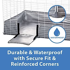 Kaytee Open Living Waterproof Small Pet Habitat Replacement Liner, 60 x 30-in