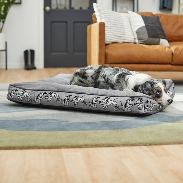 Disney Pluto Pillow Cat & Dog Bed, Gray, X-large slide 1 of 6