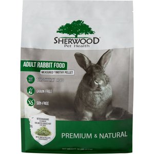 Sherwood Pet Health Timothy Pellet Adult Rabbit Food, 4.5-lb bag