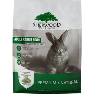 Sherwood Pet Health Timothy Pellet Adult Rabbit Food, 10-lb bag