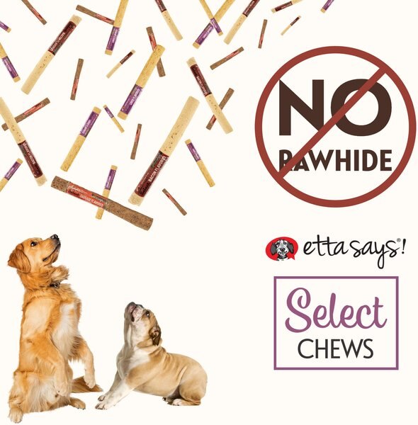 Etta Says! 7" Select Hide-Free Liver Recipe Crunchy Dog Chews