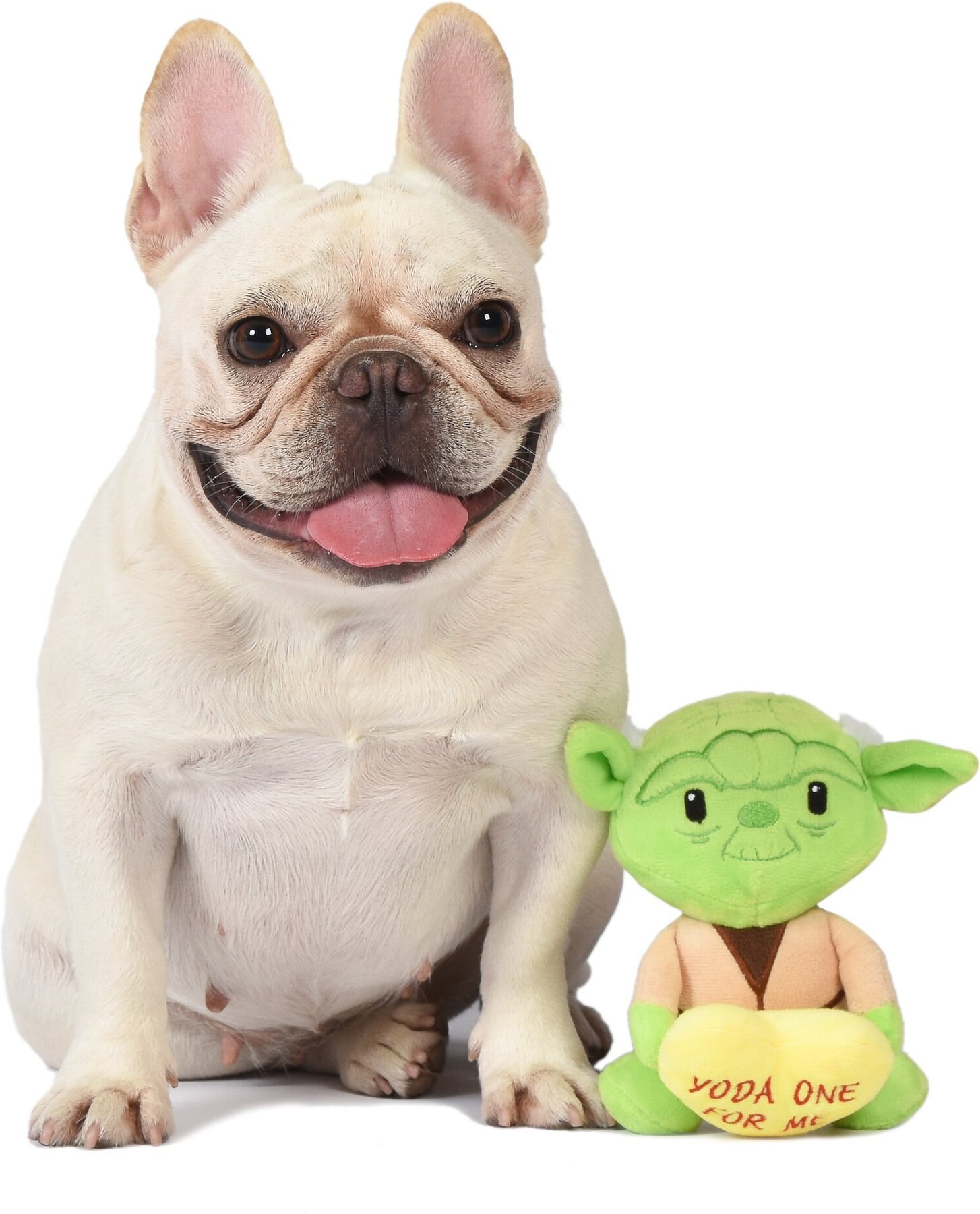 yoda one for me dog toy