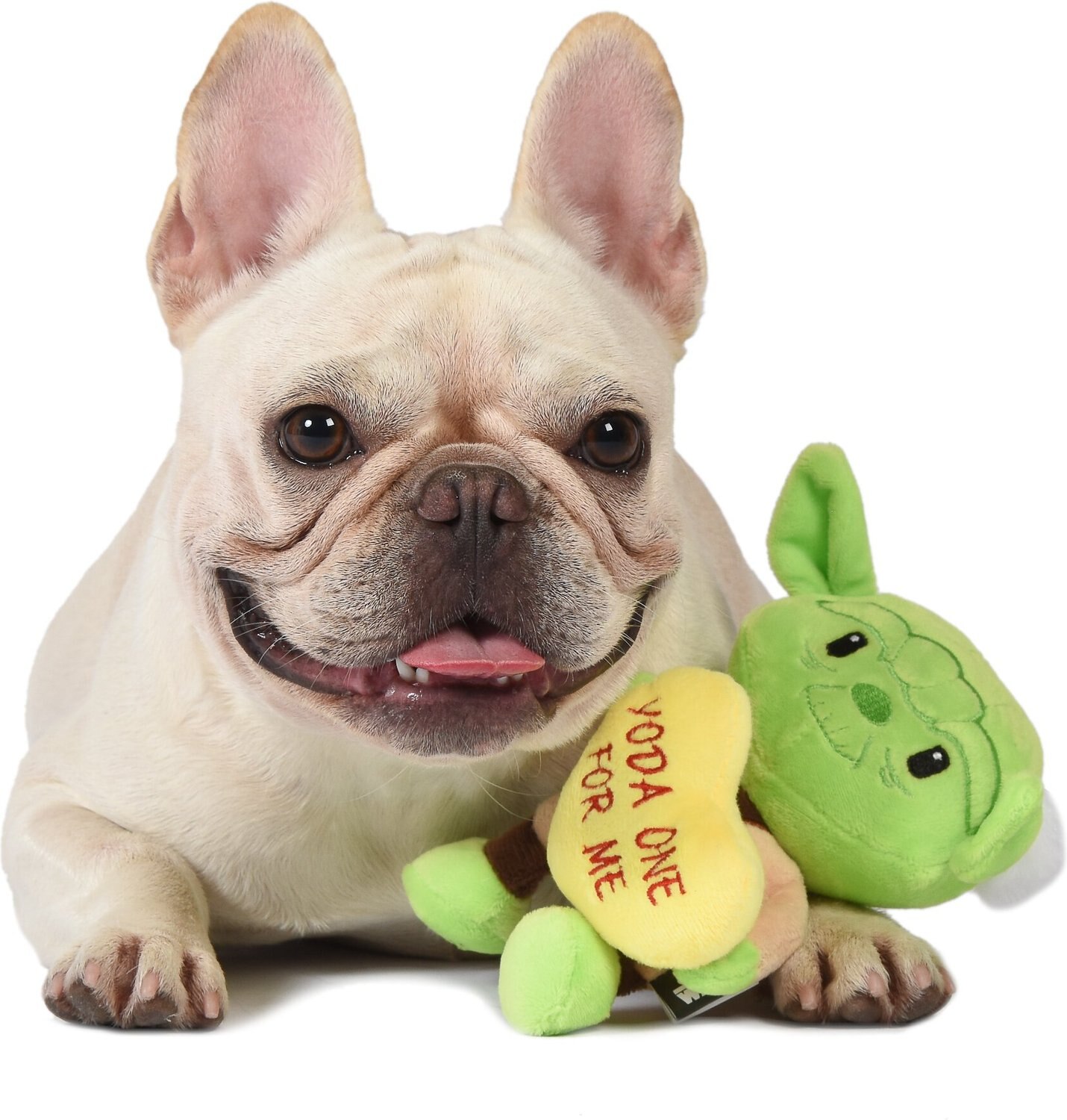 yoda one for me dog toy