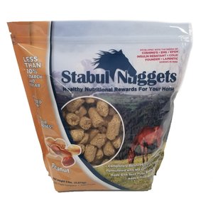 Stabul Nuggets Molasses-Free Peanut Horse Treats, 5-lb bag