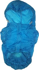 Pet Life The Ultimate Waterproof Thunder-Paw Adjustable Zippered Folding Travel Dog Raincoat, X-Small slide 2 of 6