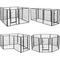Show in main carousel: Yaheetech Heavy Duty Metal Dog & Cat Playpen, Black, 40-in, 8-panel slide 5 of 11