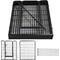 Show in main carousel: Yaheetech Heavy Duty Metal Dog & Cat Playpen, Black, 40-in, 8-panel slide 10 of 11