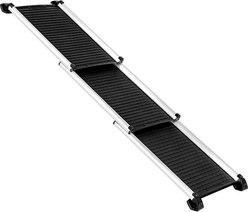 Yaheetech Collapsible Dog Ramp, Black