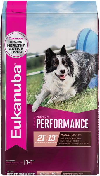 Eukanuba Premium Performance 21/13 SPRINT Adult Dry Dog Food, 28-lb bag slide 1 of 7