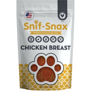 Snif-Snax Smoked Chicken Breast Dog Treats, 4-oz bag