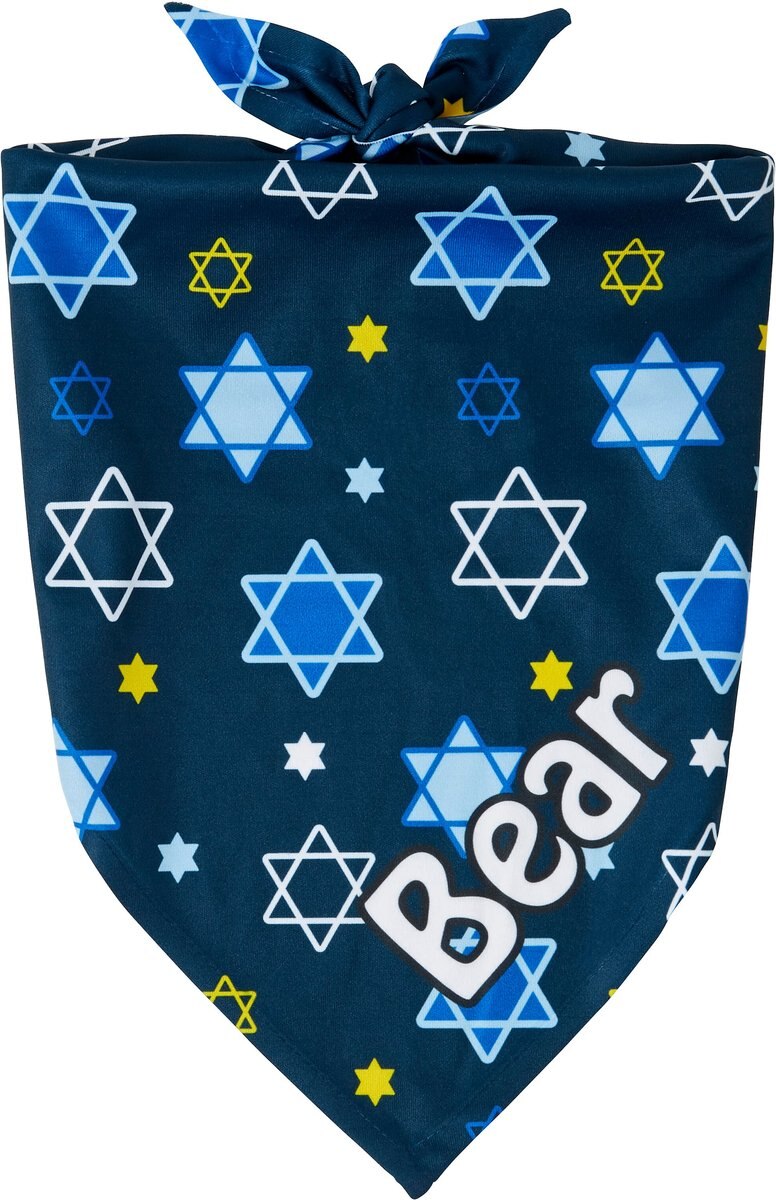 Frisco Hanukkah Personalized Dog & Cat Bandana