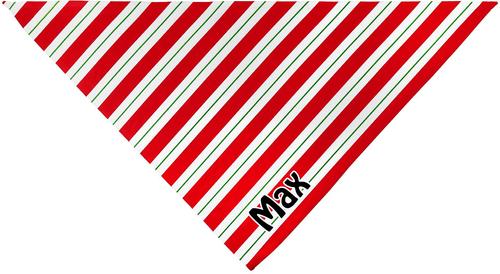 Show full view: Frisco Peppermint Personalized Dog & Cat Bandana, Medium slide 4 of 9