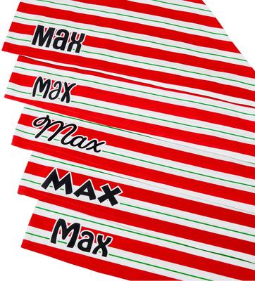 Show full view: Frisco Peppermint Personalized Dog & Cat Bandana, Large slide 5 of 9
