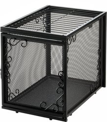 Richell Metal Mesh Dog Crate, Black, 17 inch slide 2 of 4