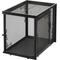 Show in main carousel: Richell Metal Mesh Dog Crate, Black, 17 inch slide 5 of 5