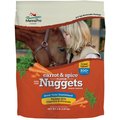 Manna Pro Bite-Size Nuggets Carrot & Spice Flavored Horse Training Treats, 4-lb bag