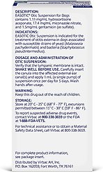 Easotic (hydrocortisone aceponate, miconazole nitrate, gentamicin sulfate) Otic Suspension for Dogs, 10-mL slide 2 of 5