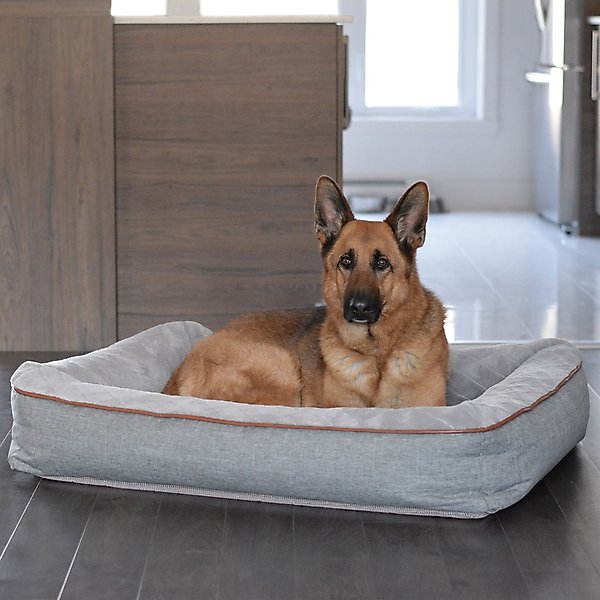 BeOneBreed Snuggle Bed Dark Gray Orthopedic Bed for Dogs & Cats BeOneBreed Snuggle Bed Dark Gray Orthopedic Bed for Dogs & Cats