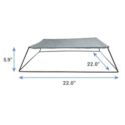 BeOneBreed Metal Hammock Elevated Cat Bed slide 2 of 2