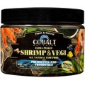 Cobalt Aquatics Ultra Shrimp & Vegi Medium Grazer Sinking Fish Food, 7.3-oz bottle