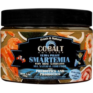 Cobalt Aquatics Ultra Smartemia Floating & Sinking Granule Fish Food, 6.8-oz bottle
