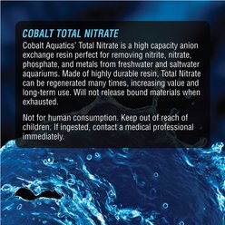Cobalt Aquatics Total Nitrate, Phosphate & Metal Removing Resin, 12.5-oz bottle slide 2 of 5