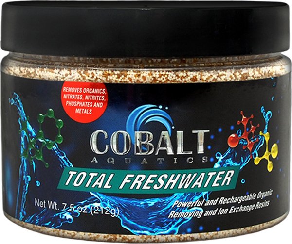 Cobalt Aquatics Total Freshwater Aquarium Organic Removing & Ion Exchange Resins, 7.5-oz bottle slide 1 of 5