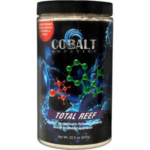 Cobalt Aquatics Total Reef Superior Rechargeable Pollutant Removing Marine Aquarium Resins, 22.5-oz bottle