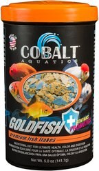 Cobalt Aquatics Goldfish Color Flakes Fish Food, 5-oz bottle