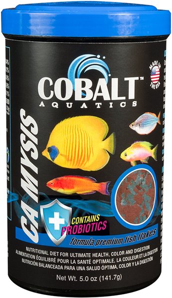 Cobalt Aquatics CA Mysis Flakes Fish Food, 5-oz bottle slide 1 of 3