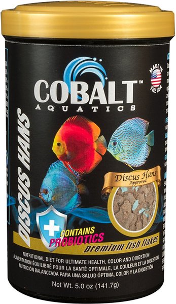 Cobalt Aquatics Discus Hans Flake Fish Food,, 5-oz bottle slide 1 of 9