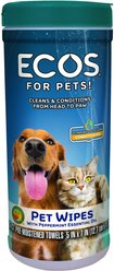 ECOS for Pets! Dog & Cat Pet Wipes, 35 count