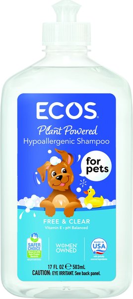 ECOS for Pets! Hypoallergenic Fragrance Free Dog Conditioning Shampoo, 17-oz bottle slide 1 of 2