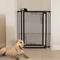 Show in main carousel: Richell Tall One-Touch Metal Mesh Dog Gate, Black slide 1 of 5